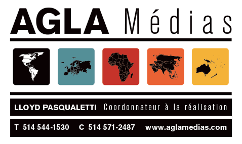 Agitatrice de solutions - Projet Agla Médias - Branding - Signature courriel