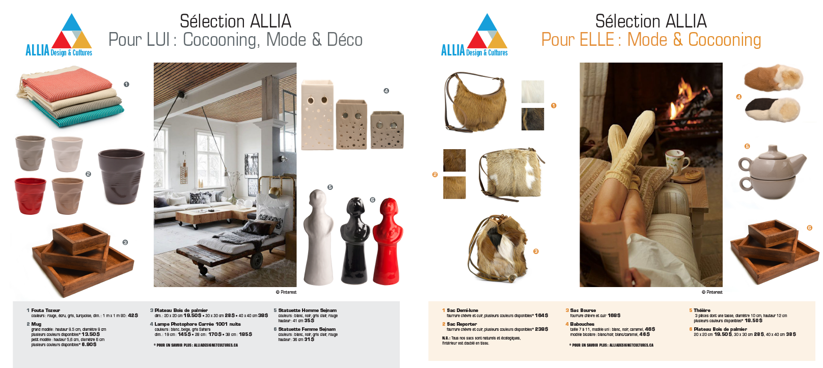 Agitatrice de solutions - Projet Allia Design & Cultures - Branding - Web - Planches tendances - Presse Magazine