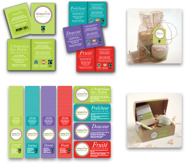 Agitatrice de solutions - Projet Karité Delapointe - Branding - imprimé - Packaging